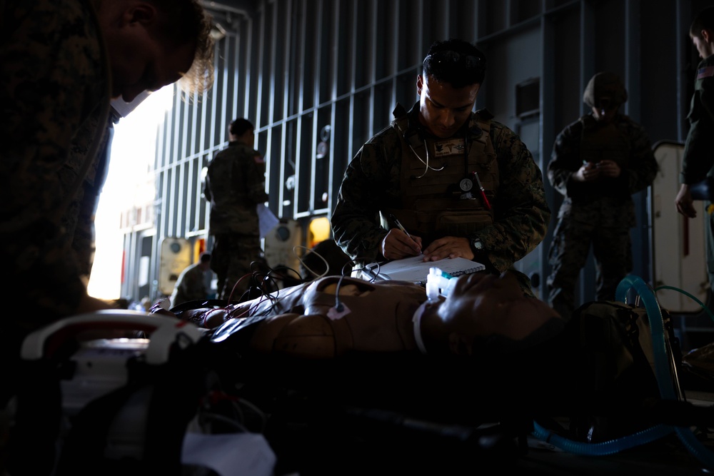 3d Medical Battalion Conducts 9-Line Training With Flight Medics