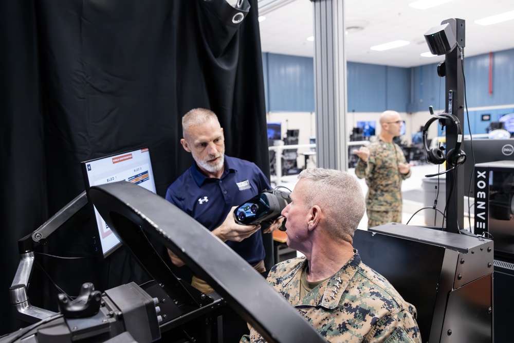 Commandant, Gen. Smith, Visits NAS Meridian