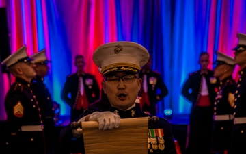 Commandant, Gen. Smith, Attends II MEF Ball