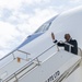 Secretary Austin departs Fiji, arrives at Joint Base Andrews