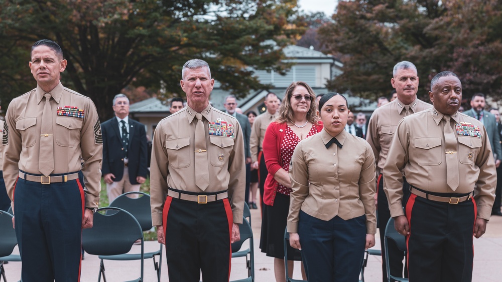 Commandant, Gen. Smith, Attends Pentagon Cake Cutting