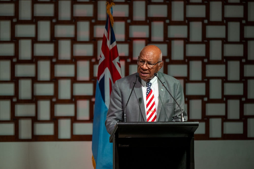 Secretary Austin, Fiji Prime Minister Rabuka hold joint press briefing