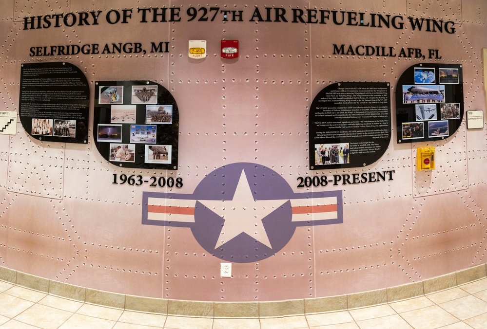 927 ARW honors heritage with display