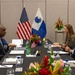 Secretary Austin meets with Secretary-General Waqa