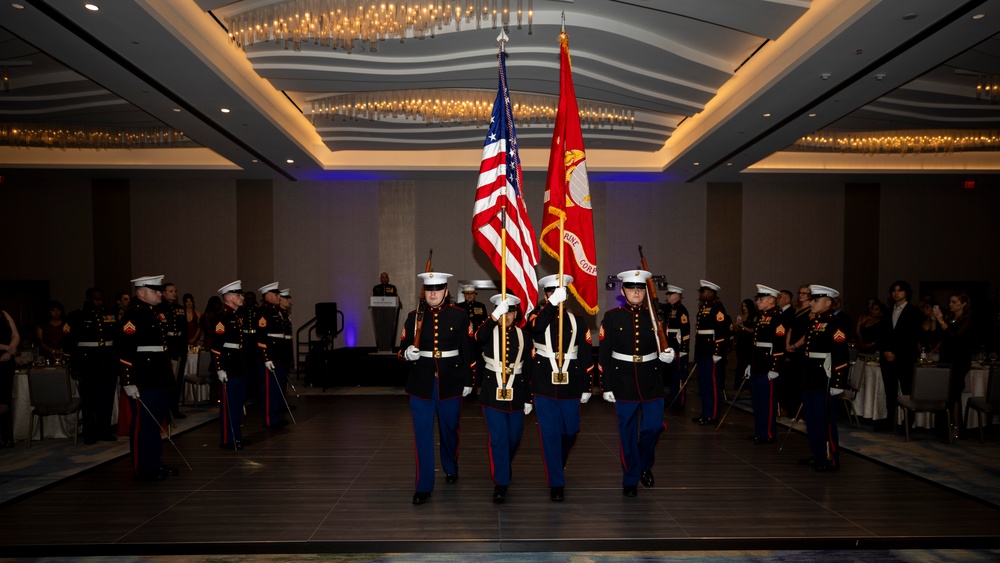 RS Houston celebrates the 249th Marine Corps birthday