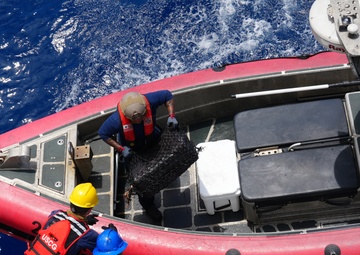 Coast Guard Cutter Munro returns home following contraband offload worth an estimated $440 million interdicted in Eastern Pacific Ocean