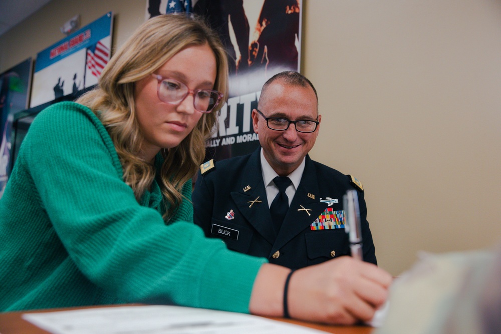 New Oklahoma National Guard Soldier continues family legacy