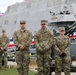 120th Field Artillery Regiment 19-gun Salute at USS Beloit Commissioning