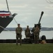 120th Field Artillery Regiment 19-gun Salute at USS Beloit Commissioning