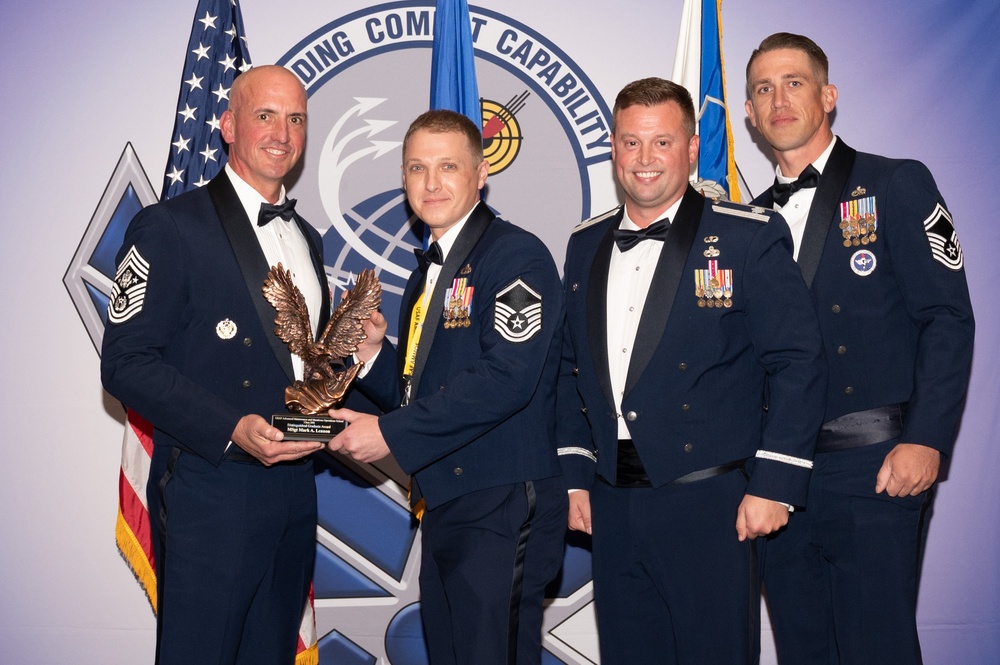 CMSAF Flosi attends AMMOS class 24-B graduation