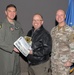 57th Wing leadership presents 3rd quarter award winners