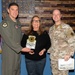 57th Wing leadership presents 3rd quarter award winners