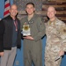 57th Wing leadership presents 3rd quarter award winners