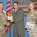 57th Wing leadership presents 3rd quarter award winners