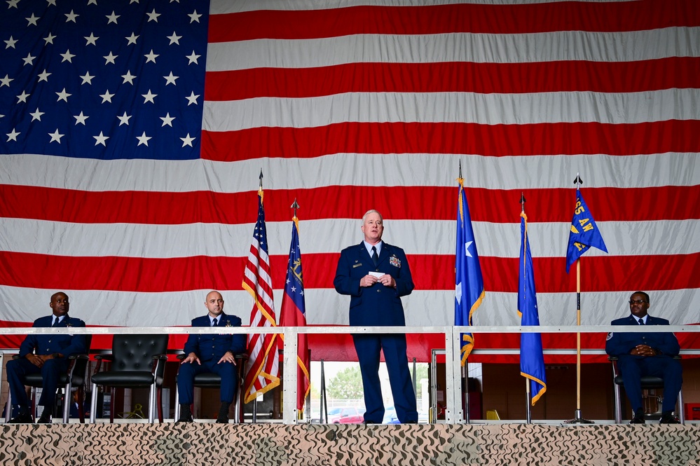 Change of Command for 165th Mission Support Group 2024