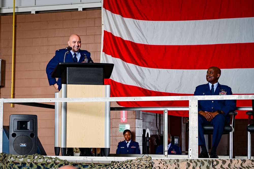 Change of Command for 165th Mission Support Group 2024