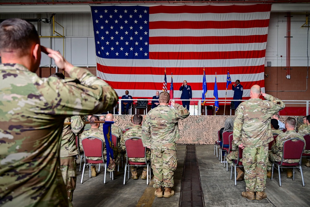 Change of Command for 165th Mission Support Group 2024