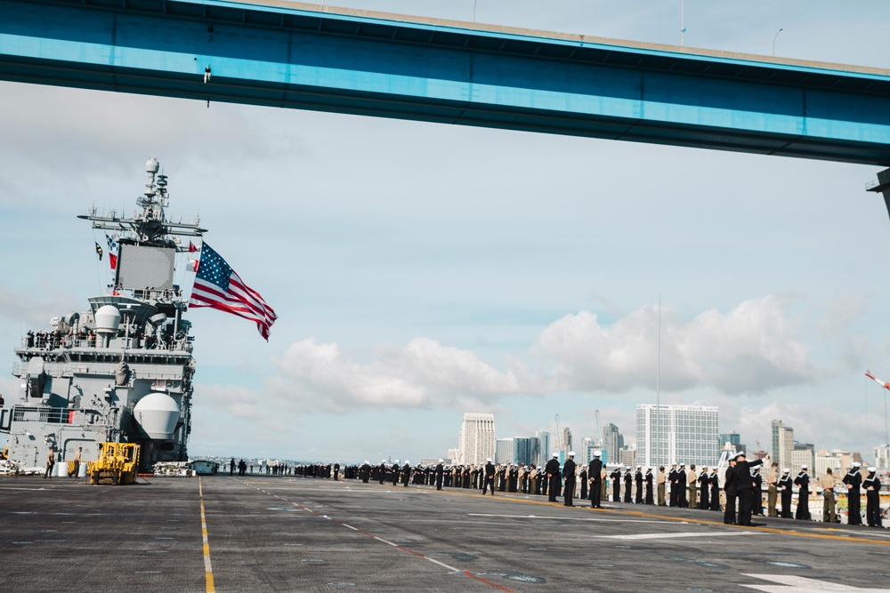 15th MEU, USS Boxer Return to Southern California, Complete Deployment