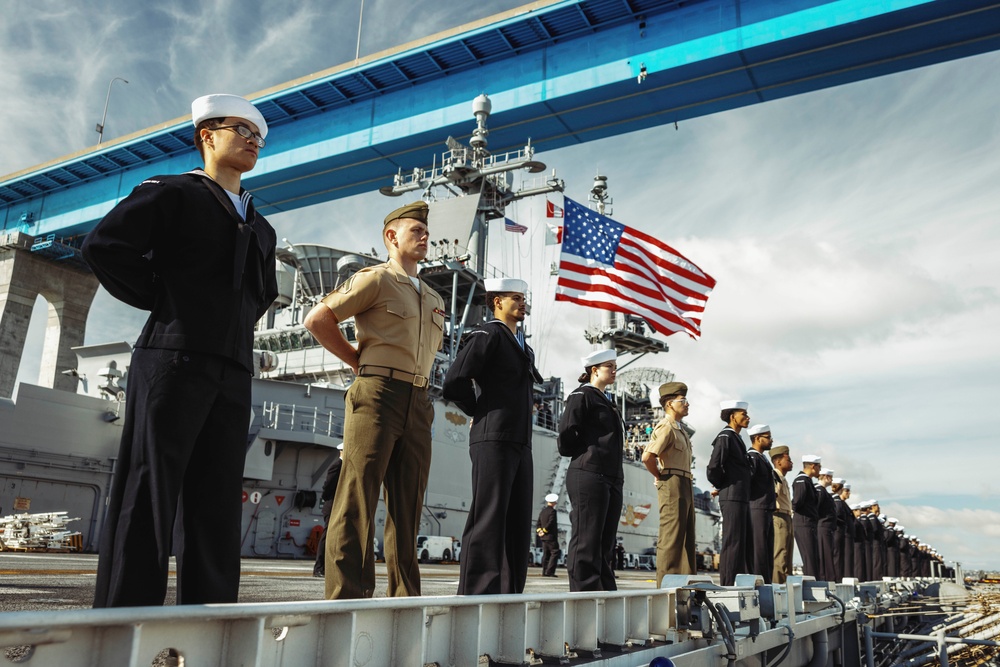 15th MEU, USS Boxer Return to Southern California, Complete Deployment