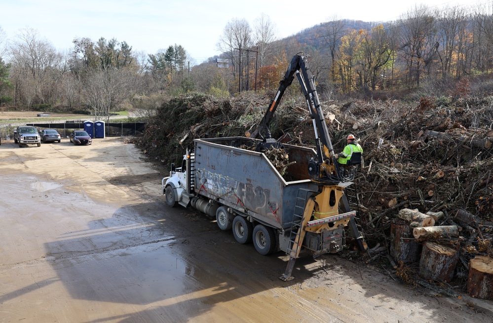USACE helps North Carolina Hurricane Helene recovery efforts with debris support