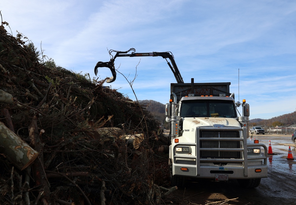 USACE helps North Carolina Hurricane Helene recovery efforts with debris support