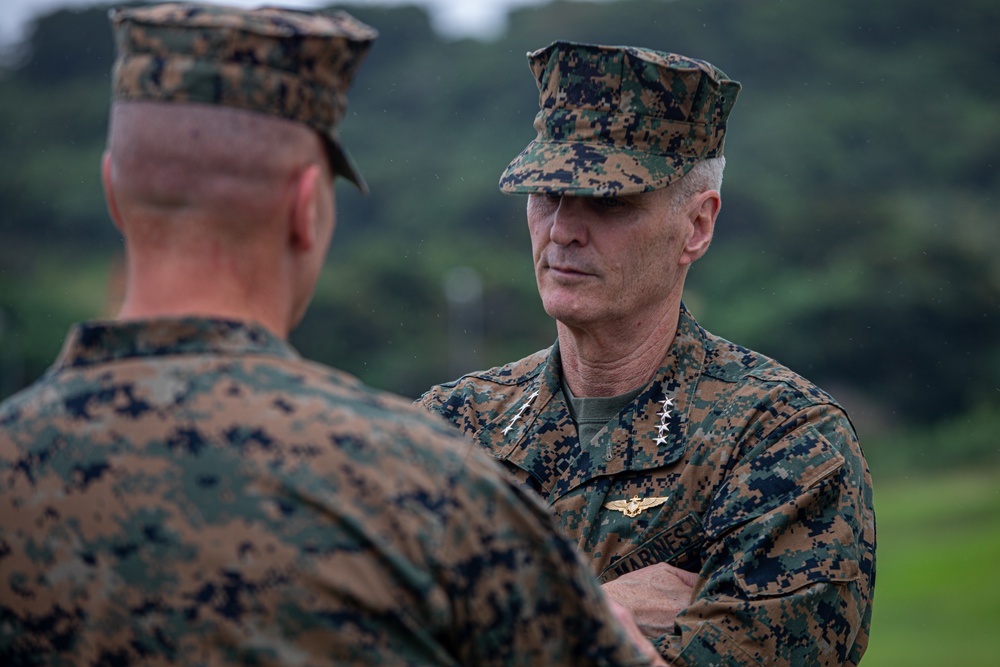 Assistant Commandant of the Marine Corps Visits 3rd Marine Logistics Group