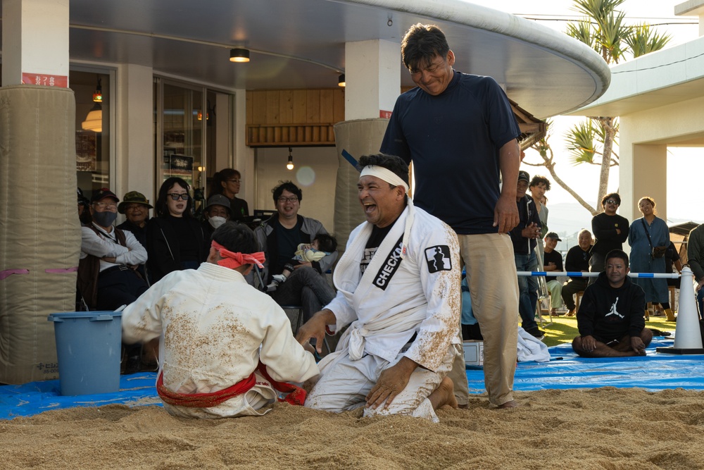 SOFA Members Compete in the All-Island Okinawa Style Sumo Tournament