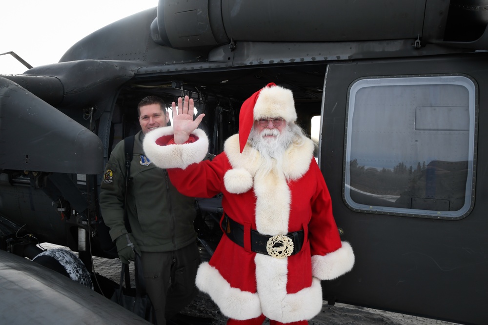 Alaska National Guard Brings Holiday Cheer to Circle, Alaska with Operation Santa Claus