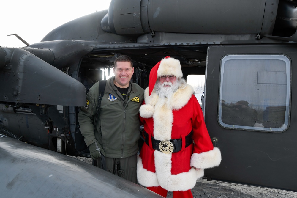 Alaska National Guard Brings Holiday Cheer to Circle, Alaska with Operation Santa Claus