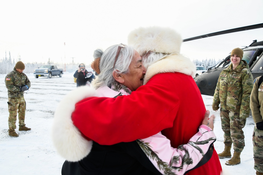 Alaska National Guard Brings Holiday Cheer to Circle, Alaska with Operation Santa Claus