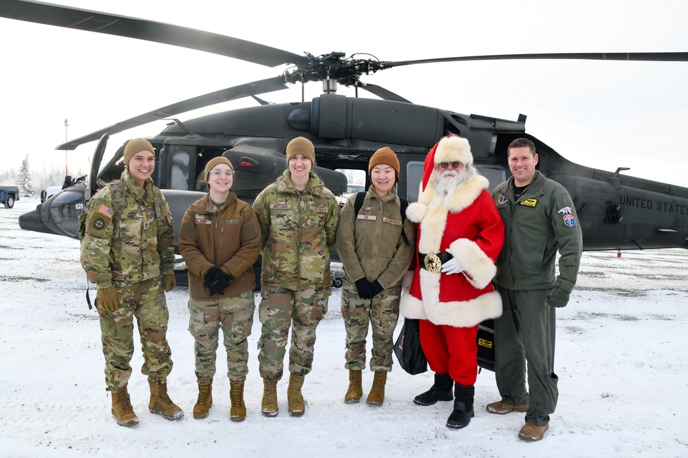 Alaska National Guard Brings Holiday Cheer to Circle, Alaska with Operation Santa Claus