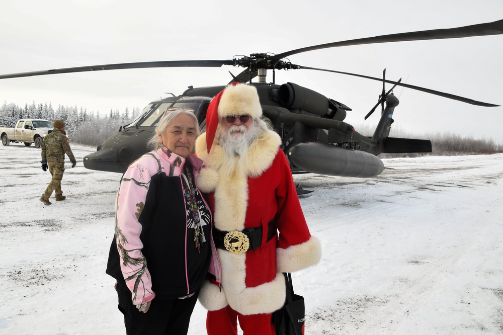 Alaska National Guard Brings Holiday Cheer to Circle, Alaska with Operation Santa Claus