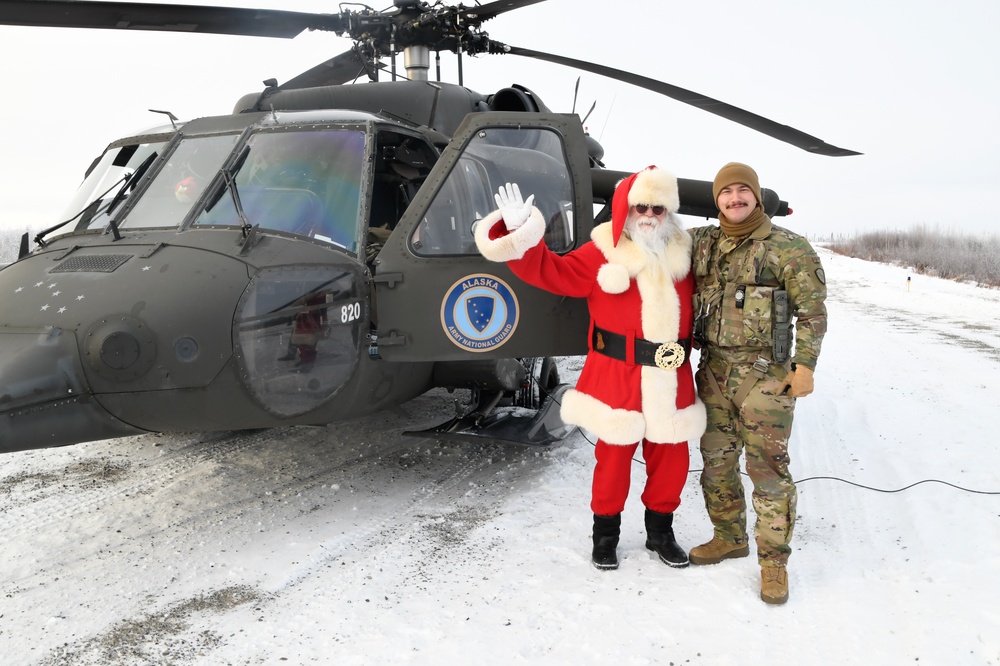 Alaska National Guard Brings Holiday Cheer to Circle, Alaska with Operation Santa Claus