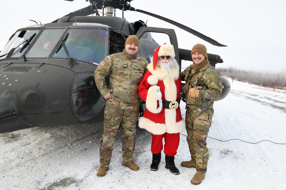 Alaska National Guard Brings Holiday Cheer to Circle, Alaska with Operation Santa Claus