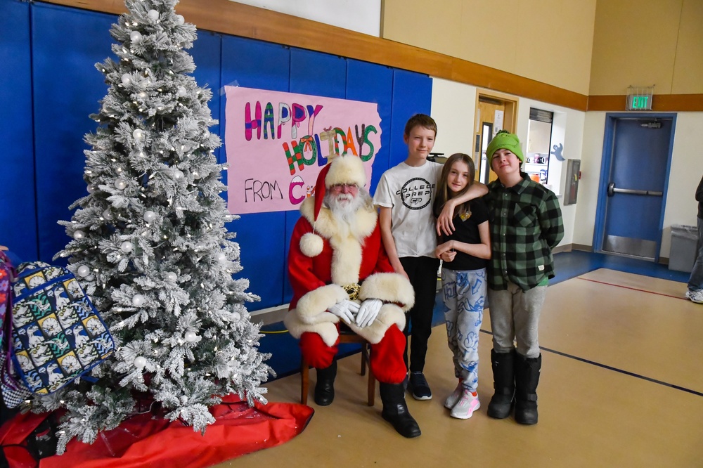 Alaska National Guard Brings Holiday Cheer to Circle, Alaska with Operation Santa Claus