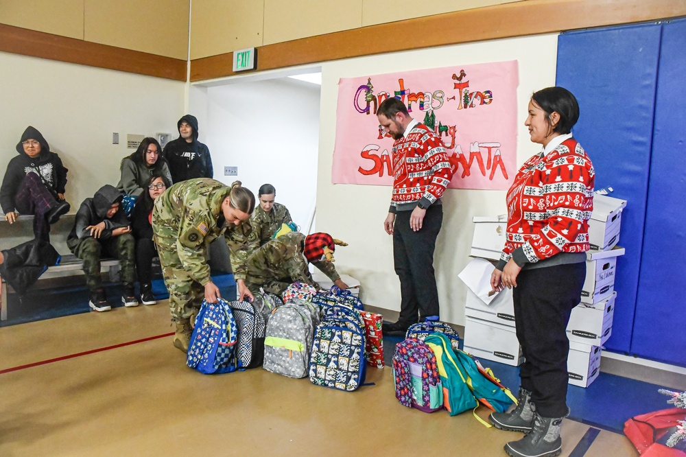 Alaska National Guard Brings Holiday Cheer to Circle, Alaska with Operation Santa Claus