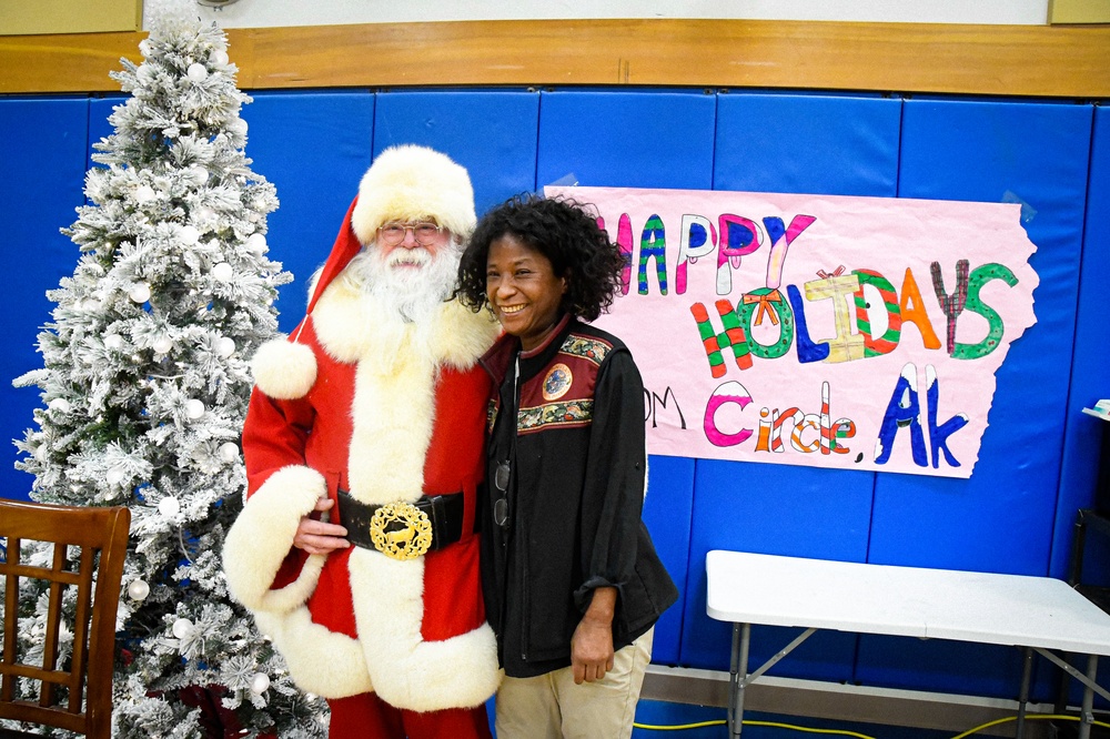 Alaska National Guard Brings Holiday Cheer to Circle, Alaska with Operation Santa Claus