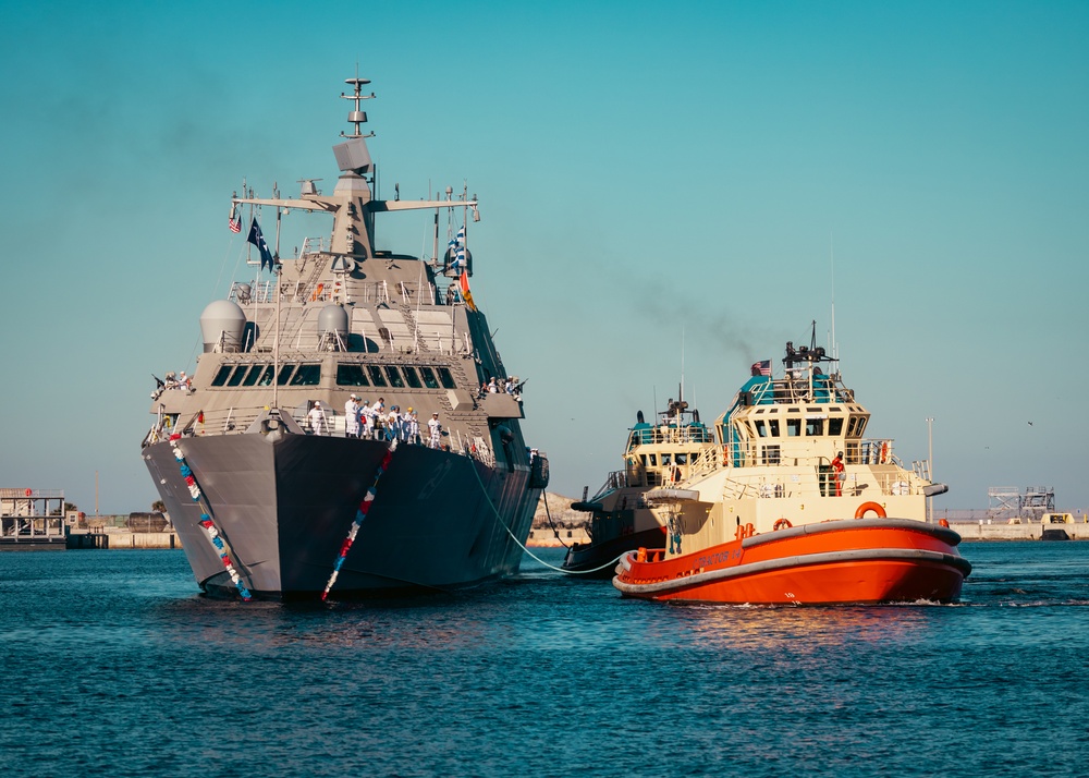 USS Nantucket (LCS 27) Arrives at Naval Station Mayport