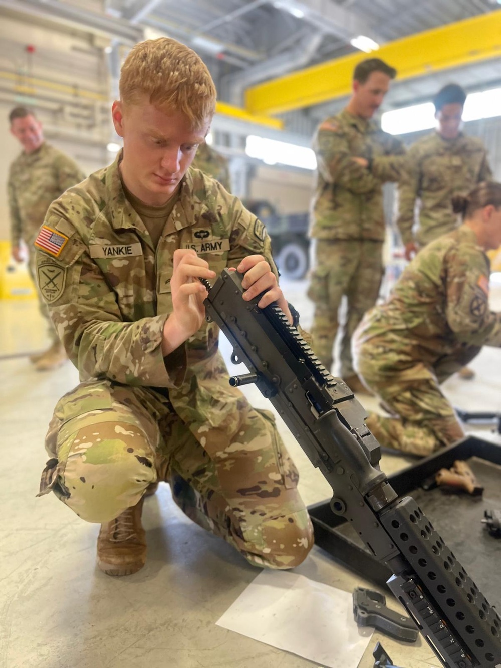 Army South NCOs prepare UTSA cadets for Ranger Challenge with weapons familiarization