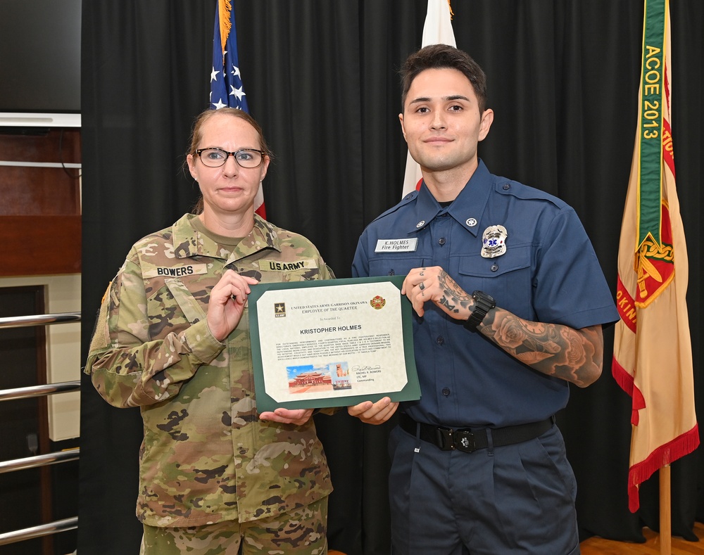 U.S. Army Garrison Okinawa Conducts Award Ceremony and 1st Quarter FY25 Town Hall Meeting