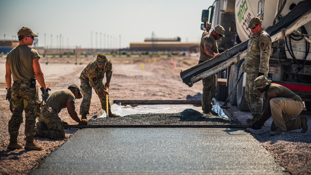 379th ECES &quot;Dirt Boyz&quot; revitalize the installation with an enduring mindset