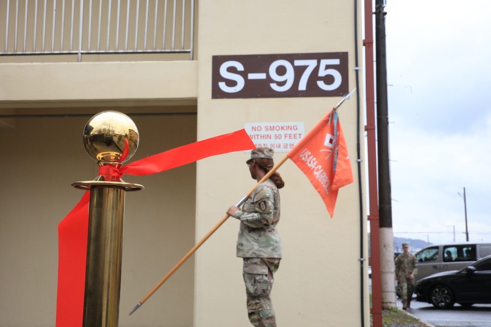 Ribbon-Cutting Ceremony Marks Renovation of Eagle Company Barracks