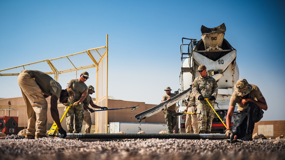 379th ECES &quot;Dirt Boyz&quot; revitalize the installation with an enduring mindset