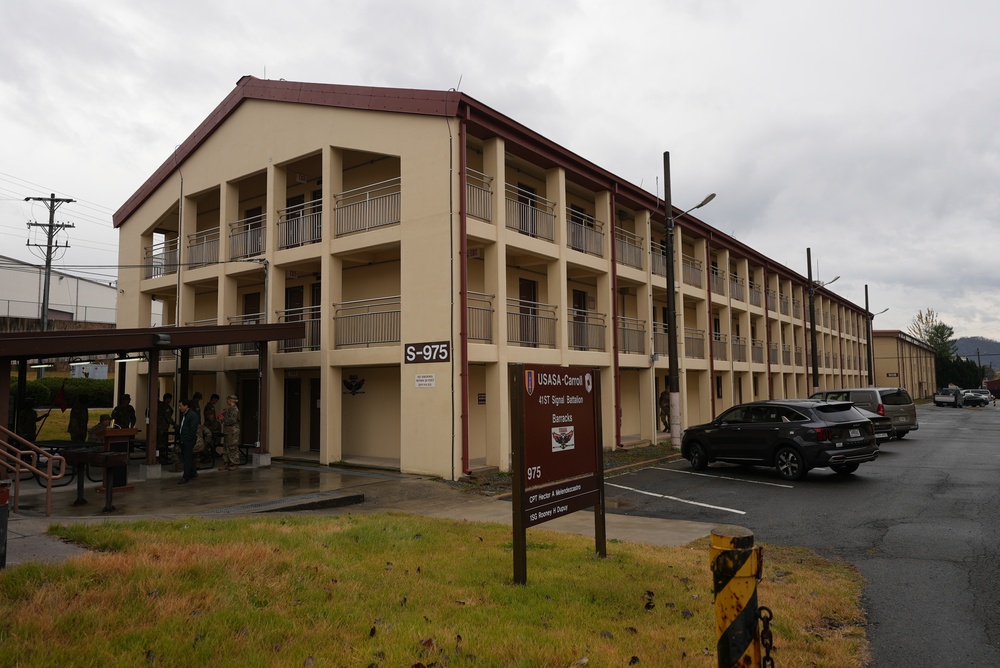 Ribbon-Cutting Ceremony Marks Renovation of Eagle Company Barracks