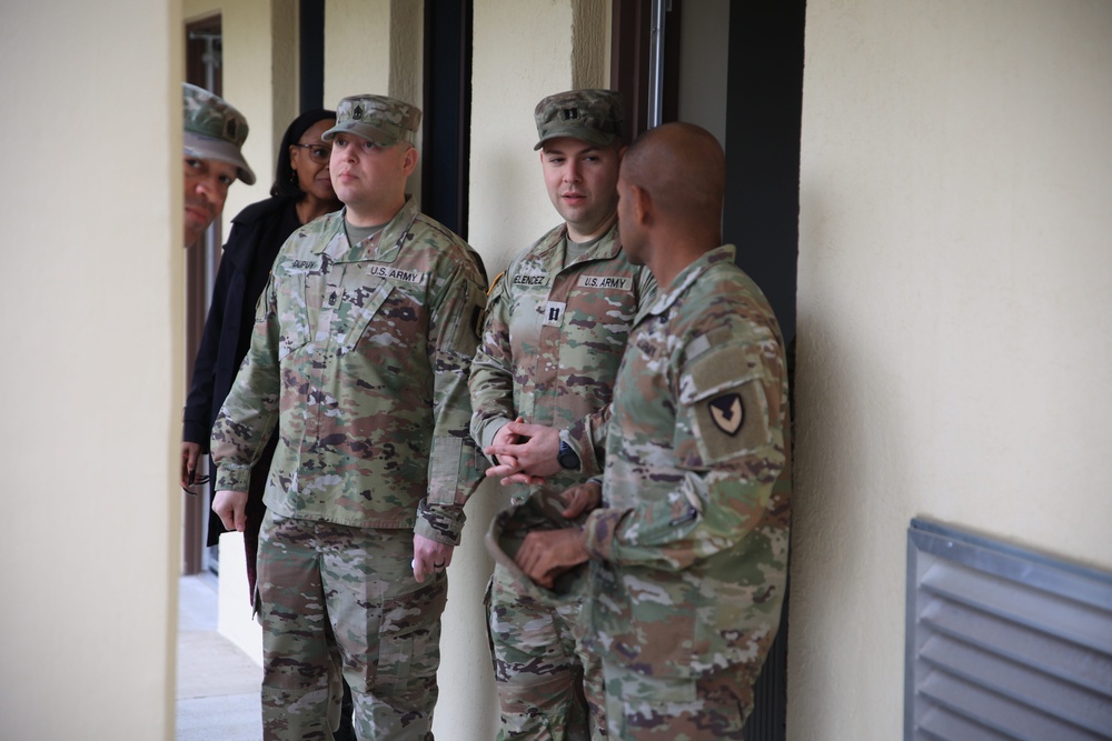 Ribbon-Cutting Ceremony Marks Renovation of Eagle Company Barracks