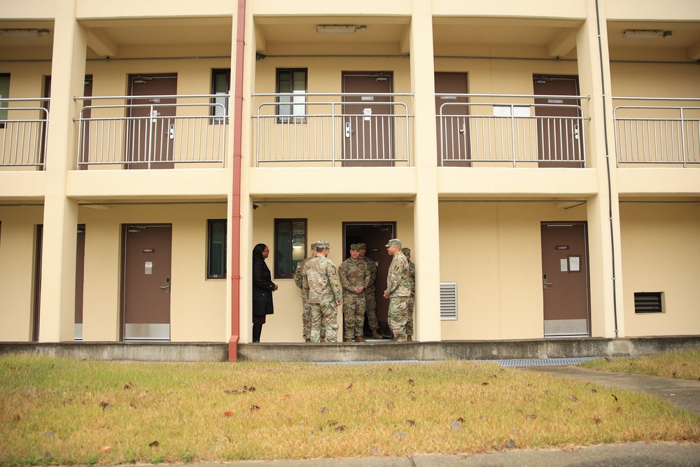 Ribbon-Cutting Ceremony Marks Renovation of Eagle Company Barracks