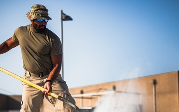 379th ECES &quot;Dirt Boyz&quot; revitalize the installation with an enduring mindset