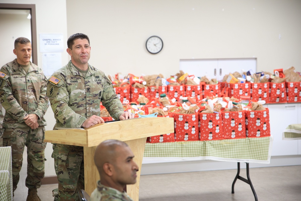 USAG Daegu and 19th ESC Unite to Provide Thanksgiving Support for Soldiers and Families