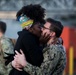 U.S. Navy Sailors return to Marine Corps Air Station Iwakuni, Japan