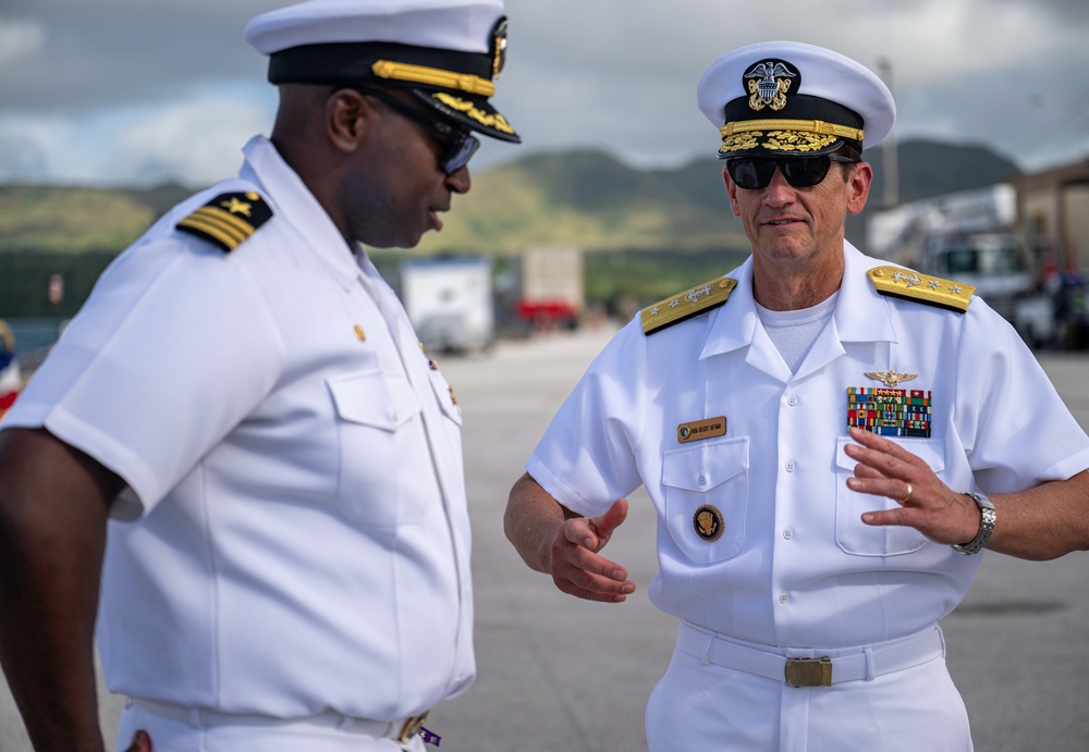 USS Minnesota Arrives in Guam